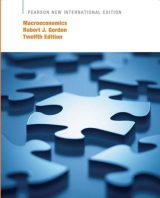 Macroeconomics, Pearson New International Edition, 12th edition