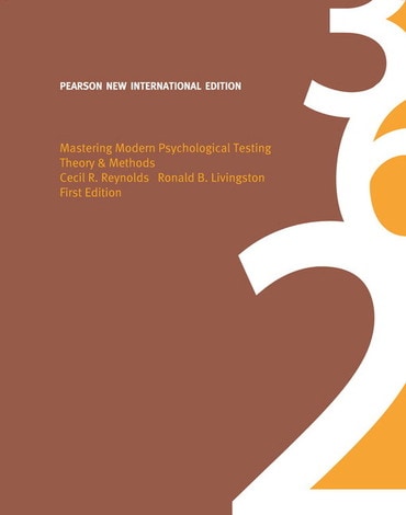 Mastering Modern Psychological Testing, Pearson New International Edition, 1st edition
