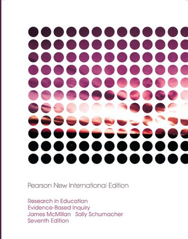 Research in Education, Pearson New International Edition, 7th edition