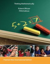 Thinking Mathematically, Pearson New International Edition, 5th edition