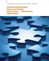 Technical Communication, Pearson New International Edition, 8th edition