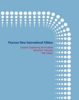 Systems Engineering and Analysis, Pearson New International Edition, 5th edition