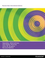 Agendas, Alternatives, and Public Policies, Update Edition (With an Epilogue on Health Care), Pearson New International Edition, 2nd edition