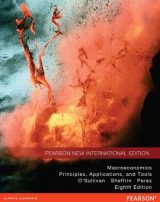 Macroeconomics, Pearson New International Edition, 8th edition