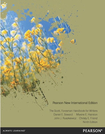 Scott Foresman Handbook for Writers, The, Pearson New International Edition, 9th edition