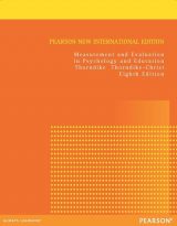 Measurement and Evaluation in Psychology and Education, Pearson New International Edition, 8th edition