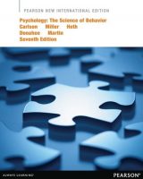 Psychology, Pearson New International Edition, 7th edition