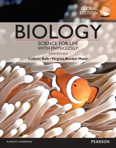 Biology: Science for Life with Physiology, Global Edition, 5th edition