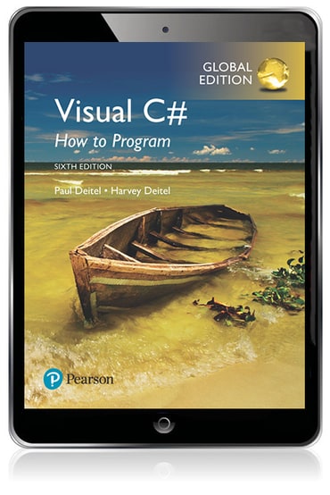 Visual C# How to Program, Global Edition, 6th edition