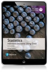 Statistics: Informed Decisions Using Data, Global Edition, 5th edition