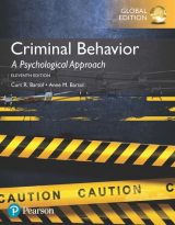 Criminal Behavior: A Psychological Approach, Global Edition, 11th edition