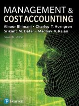 Management and Cost Accounting, 7th edition