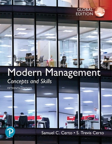 Modern Management: Concepts and Skills, Global Edition, 15th edition