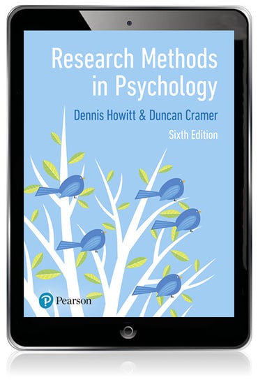 Research Methods in Psychology, 6th edition