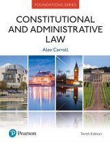 Constitutional and Administrative Law, 10th edition