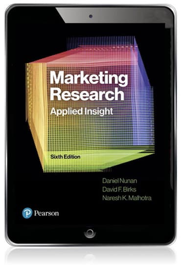 Marketing Research: Applied Insight, 6th edition