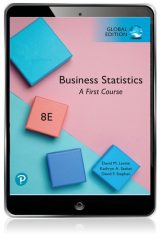 Business Statistics: A First Course, Global Edition, 8th edition