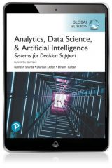 Analytics, Data Science, & Artificial Intelligence: Systems for Decision Support, Global Edition, 11th edition