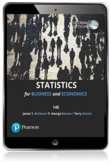 Statistics for Business & Economics, Global Edition, 14th edition
