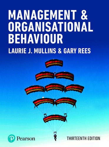Management and Organisational Behaviour, 13th edition
