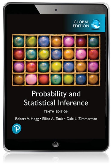 Probability and Statistical Inference, Global Edition, 10th edition