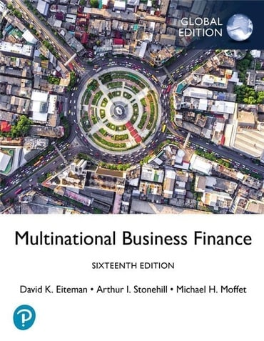 Multinational Business Finance, Global Edition, 16th edition