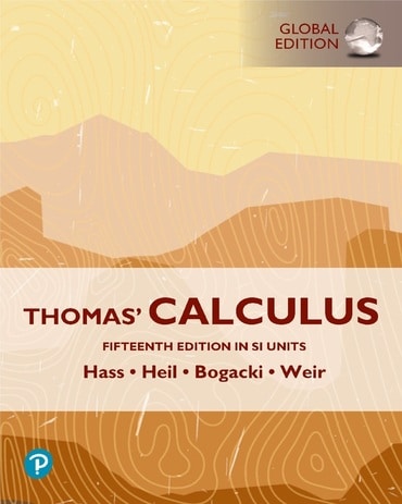 Thomas' Calculus, SI Units, 15th edition