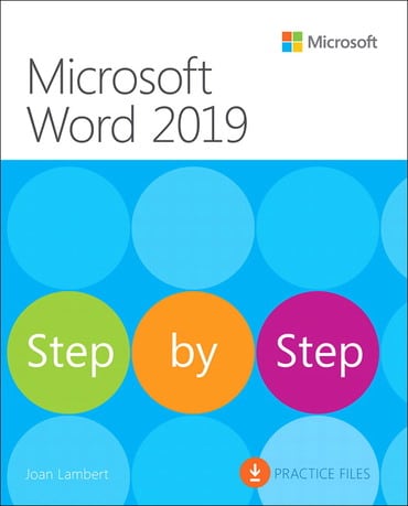 Microsoft Word 2019 Step by Step, 1st edition