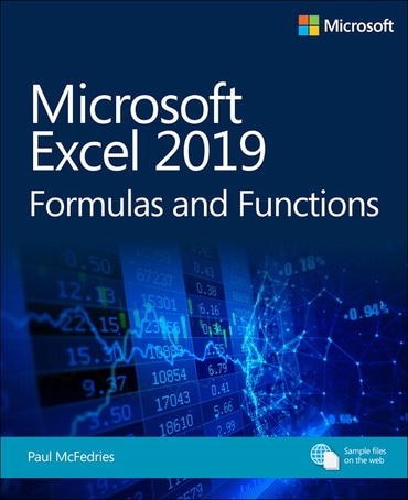 Microsoft Excel 2019 Formulas and Functions, 1st edition
