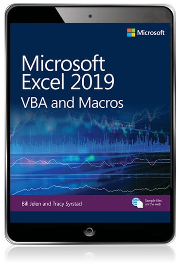 Microsoft Excel 2019 VBA and Macros, 1st edition
